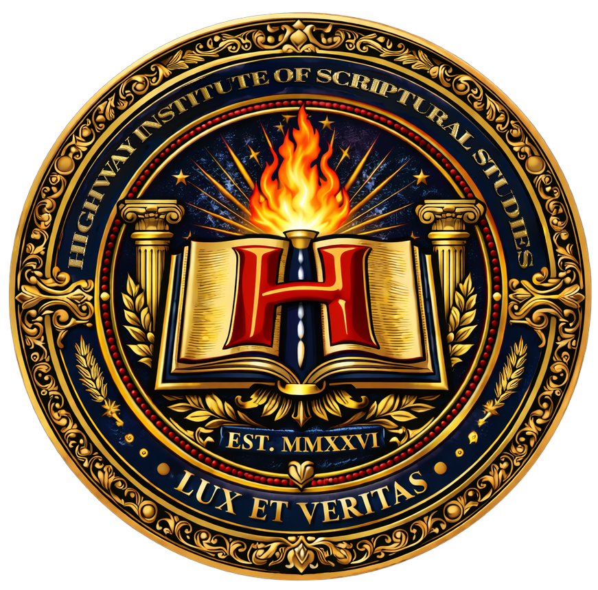 Highway Institute of Scriptural Studies emblem